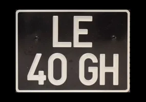 Plaque-immatriculation-vehicule-ancien-blois-cordonnerie-haimon